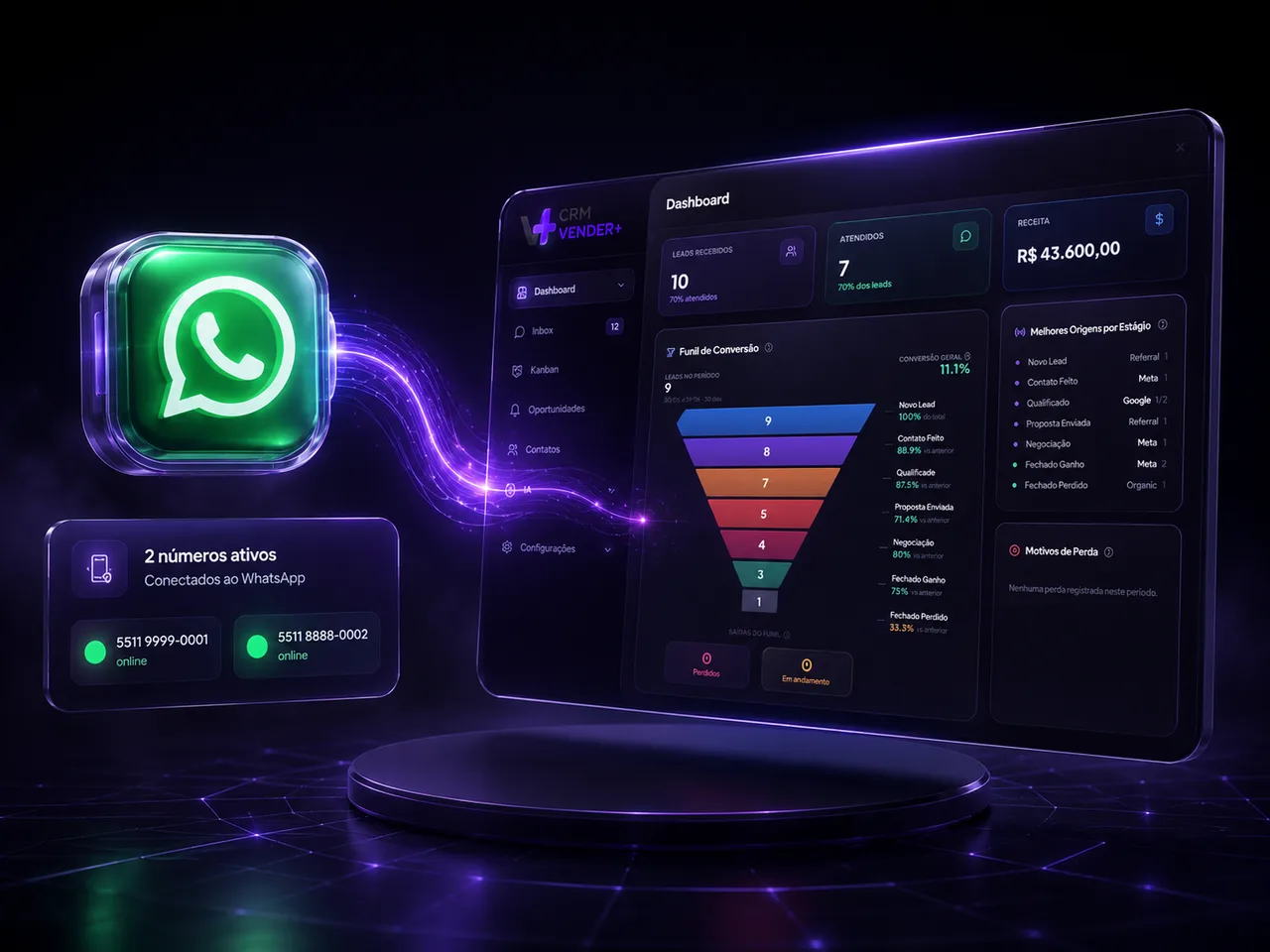 Vender+ — Conecte seu WhatsApp em minutos